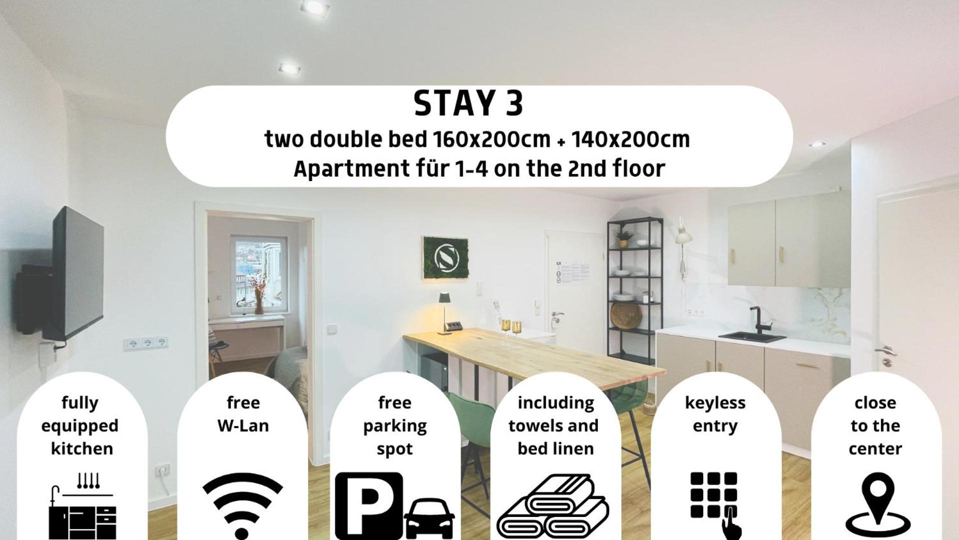 Stay Zentrale Schwarzwald Apartments Nagold Cameră foto